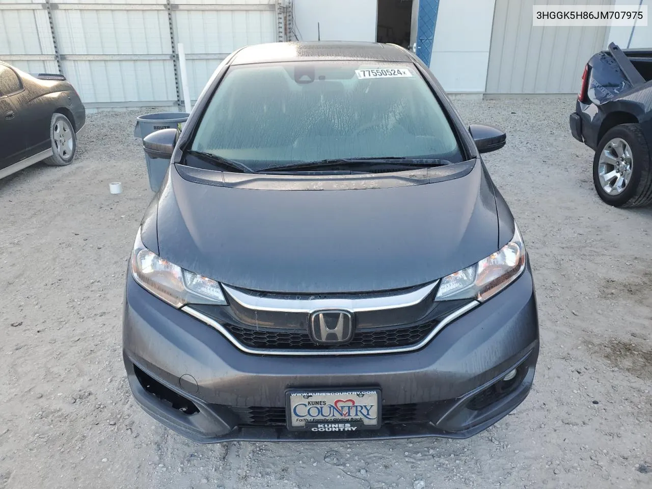 2018 Honda Fit Ex VIN: 3HGGK5H86JM707975 Lot: 77550524