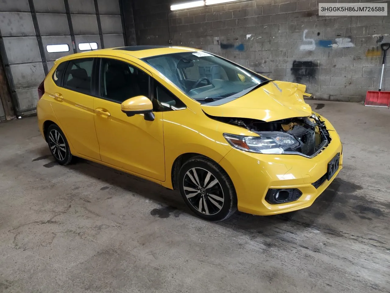 2018 Honda Fit Ex VIN: 3HGGK5H86JM726588 Lot: 78413004