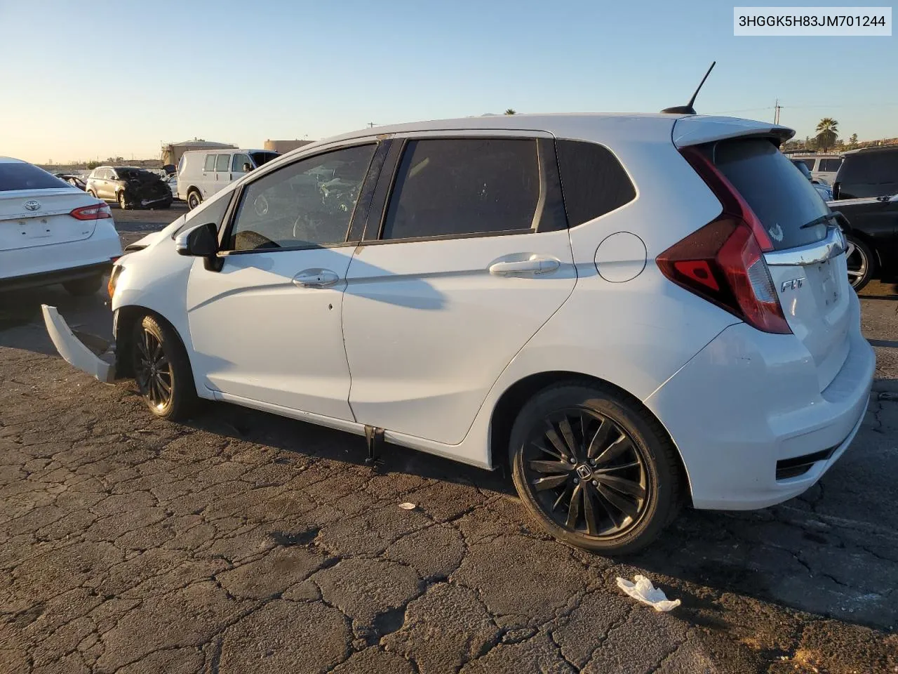 2018 Honda Fit Ex VIN: 3HGGK5H83JM701244 Lot: 79926774