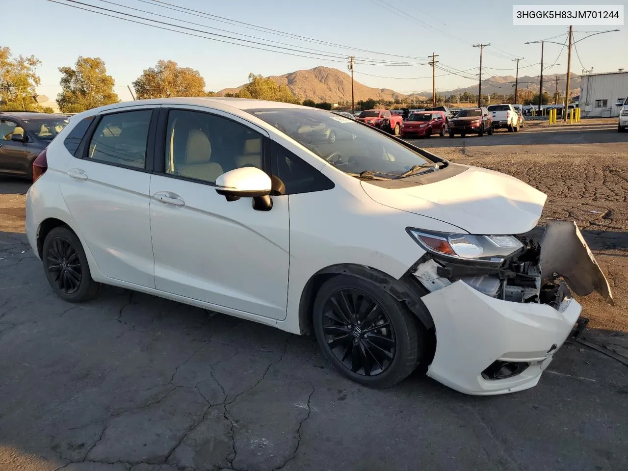 2018 Honda Fit Ex VIN: 3HGGK5H83JM701244 Lot: 79926774