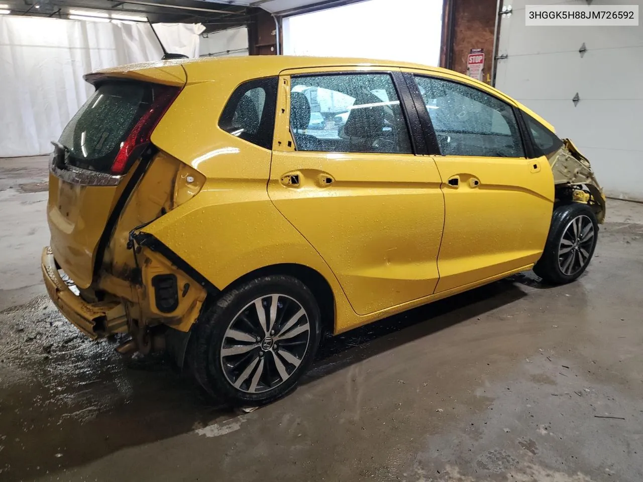 2018 Honda Fit Ex VIN: 3HGGK5H88JM726592 Lot: 80839144