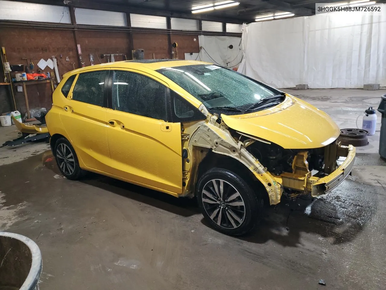 2018 Honda Fit Ex VIN: 3HGGK5H88JM726592 Lot: 80839144