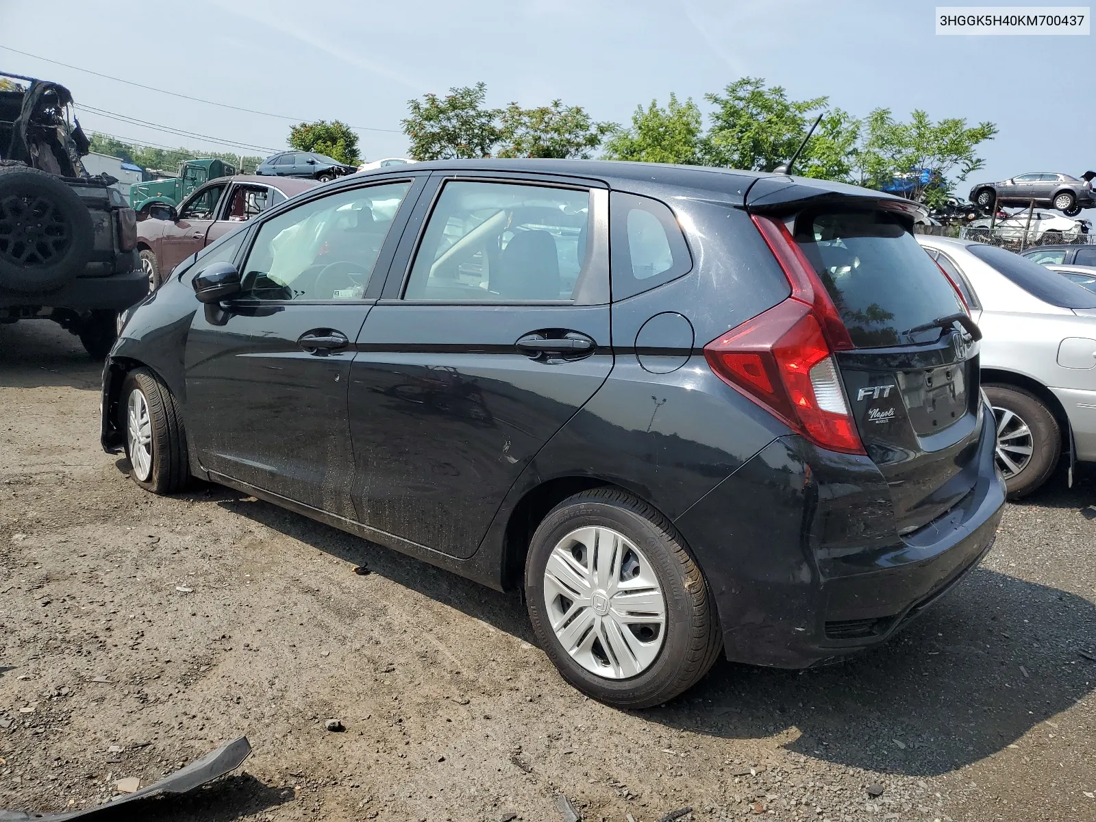 2019 Honda Fit Lx VIN: 3HGGK5H40KM700437 Lot: 65722914