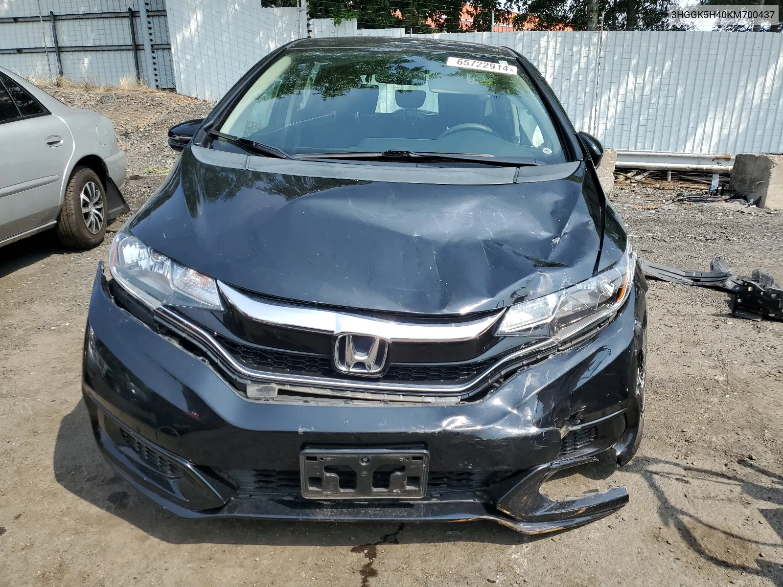 2019 Honda Fit Lx VIN: 3HGGK5H40KM700437 Lot: 65722914