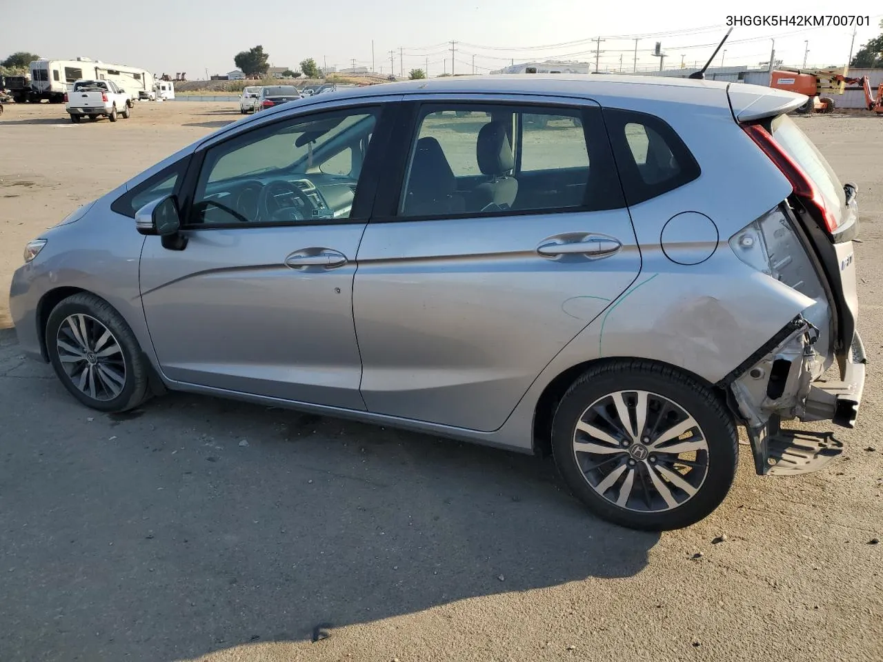 2019 Honda Fit Lx VIN: 3HGGK5H42KM700701 Lot: 67265554