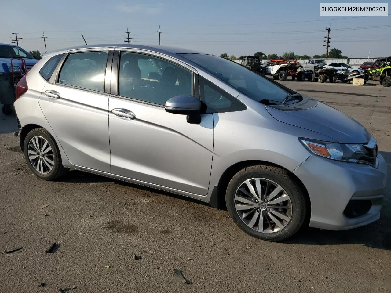 2019 Honda Fit Lx VIN: 3HGGK5H42KM700701 Lot: 67265554