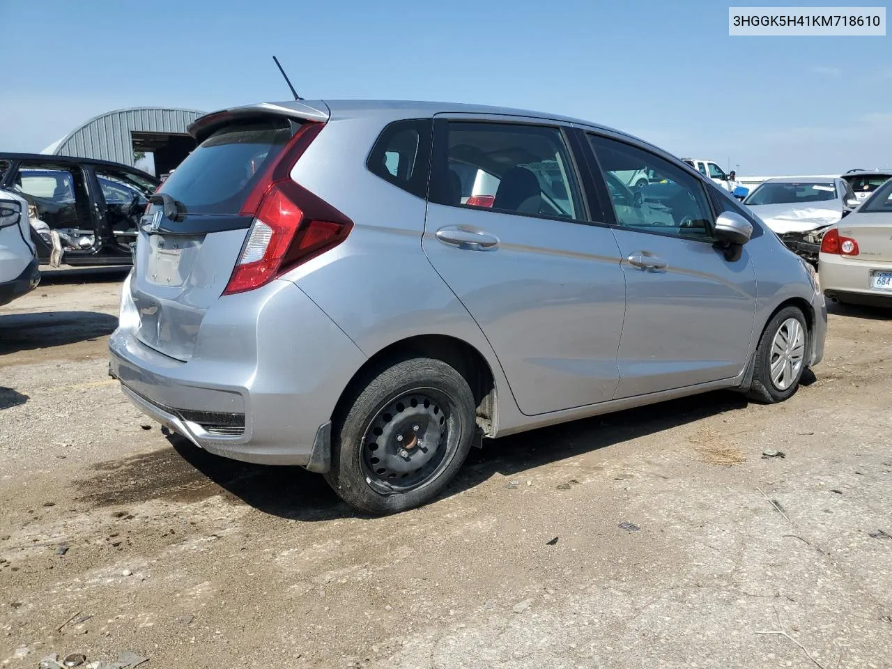 2019 Honda Fit Lx VIN: 3HGGK5H41KM718610 Lot: 68292184