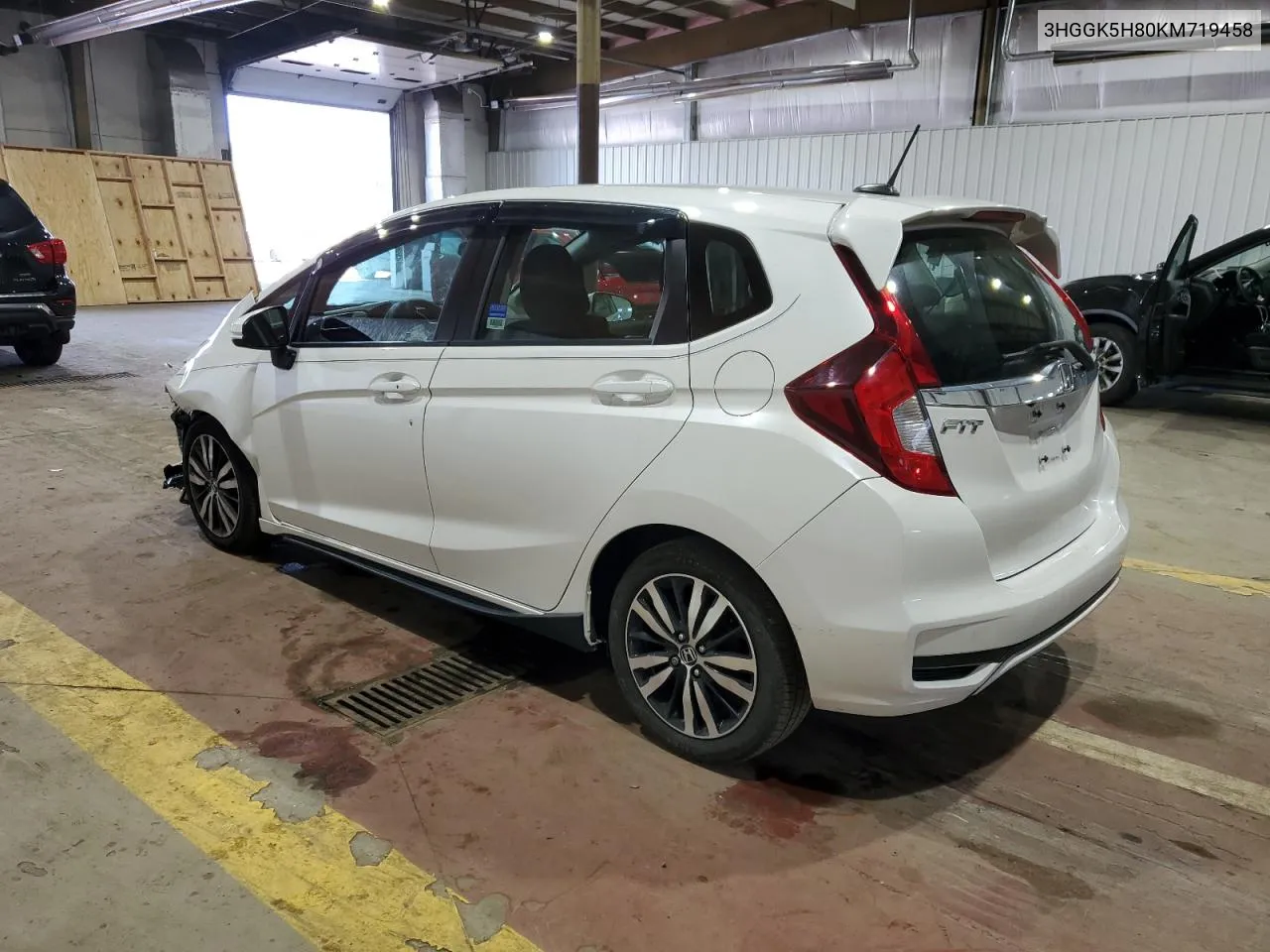 3HGGK5H80KM719458 2019 Honda Fit Ex