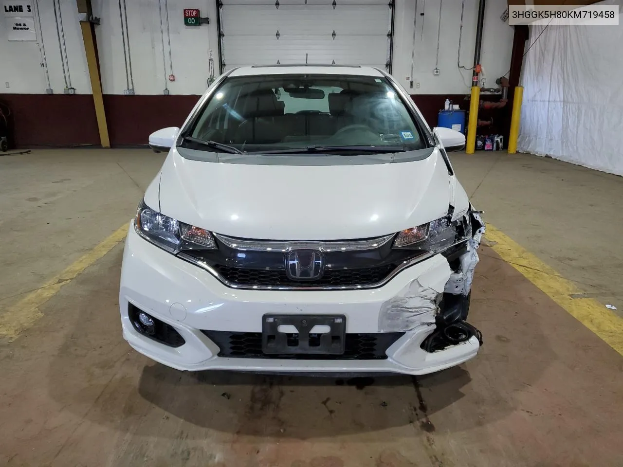 2019 Honda Fit Ex VIN: 3HGGK5H80KM719458 Lot: 68432064