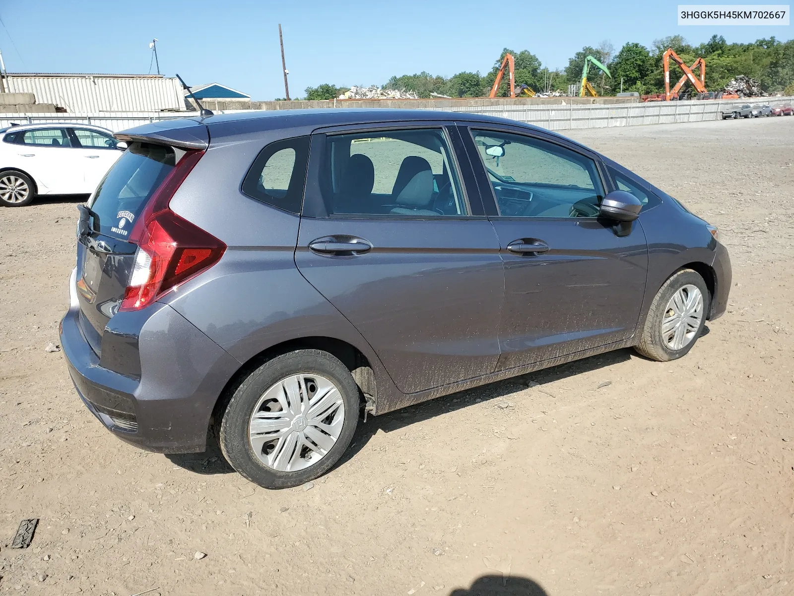 2019 Honda Fit Lx VIN: 3HGGK5H45KM702667 Lot: 68698074