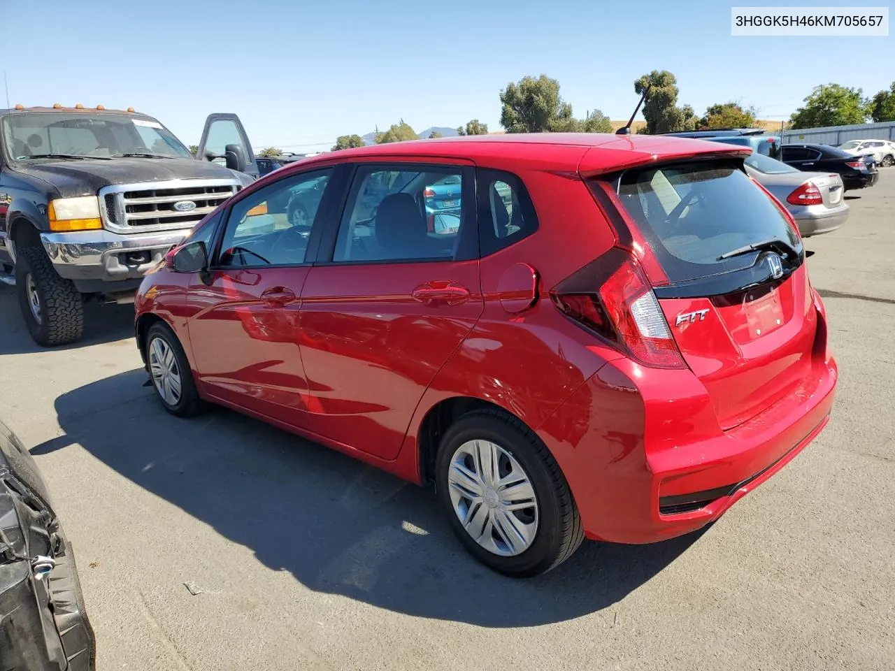 3HGGK5H46KM705657 2019 Honda Fit Lx