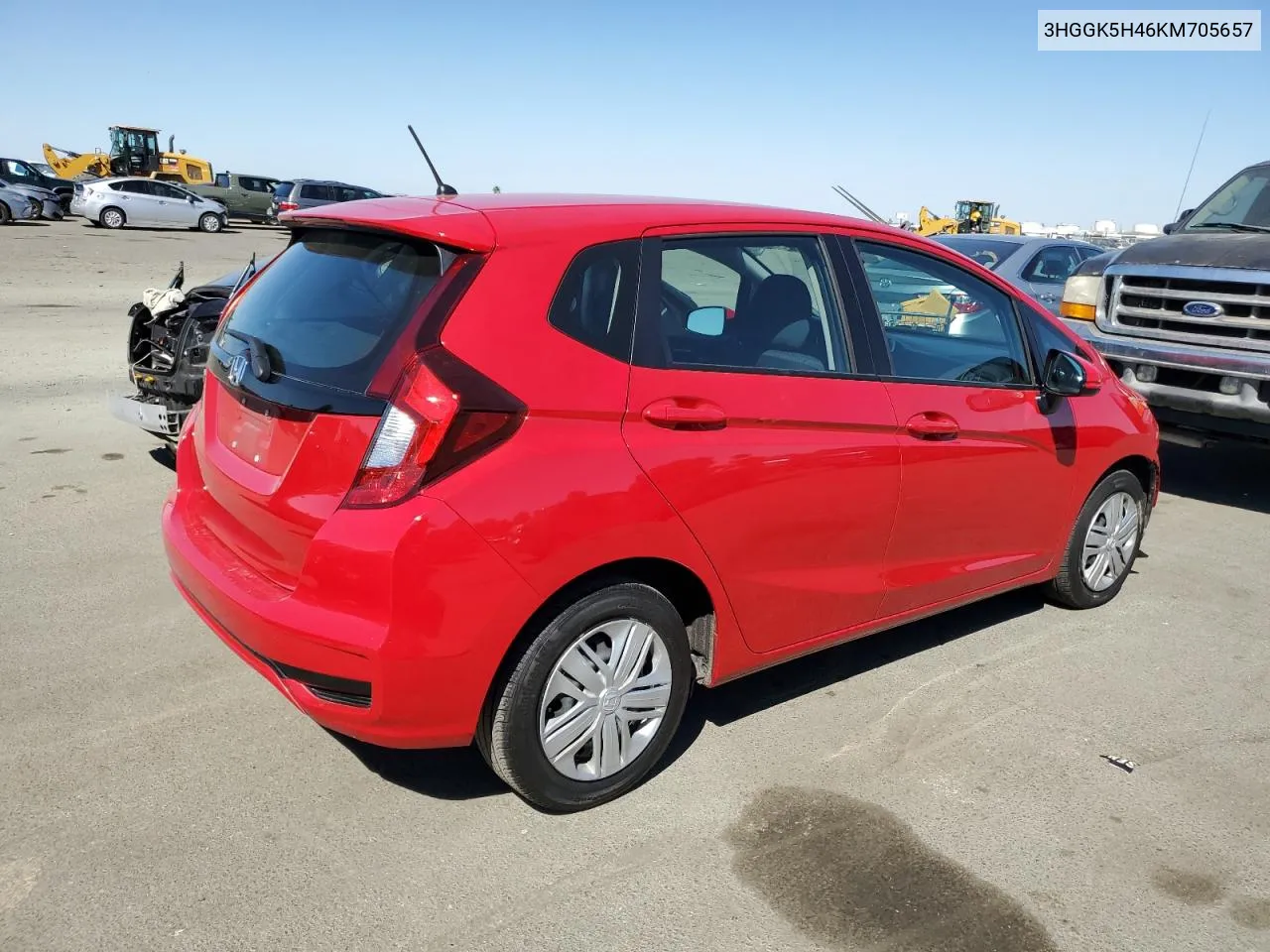 3HGGK5H46KM705657 2019 Honda Fit Lx