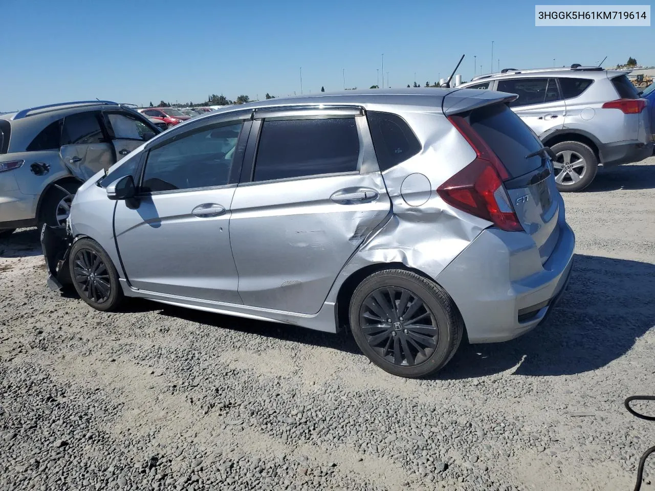 2019 Honda Fit Sport VIN: 3HGGK5H61KM719614 Lot: 70647574