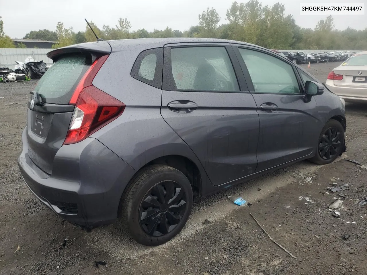 2019 Honda Fit Lx VIN: 3HGGK5H47KM744497 Lot: 71066724