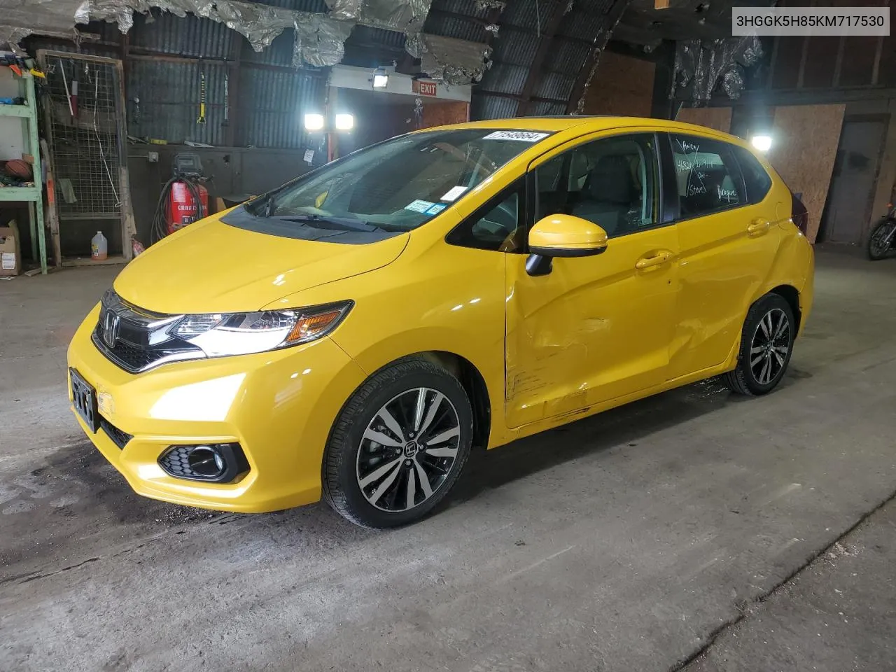 3HGGK5H85KM717530 2019 Honda Fit Ex