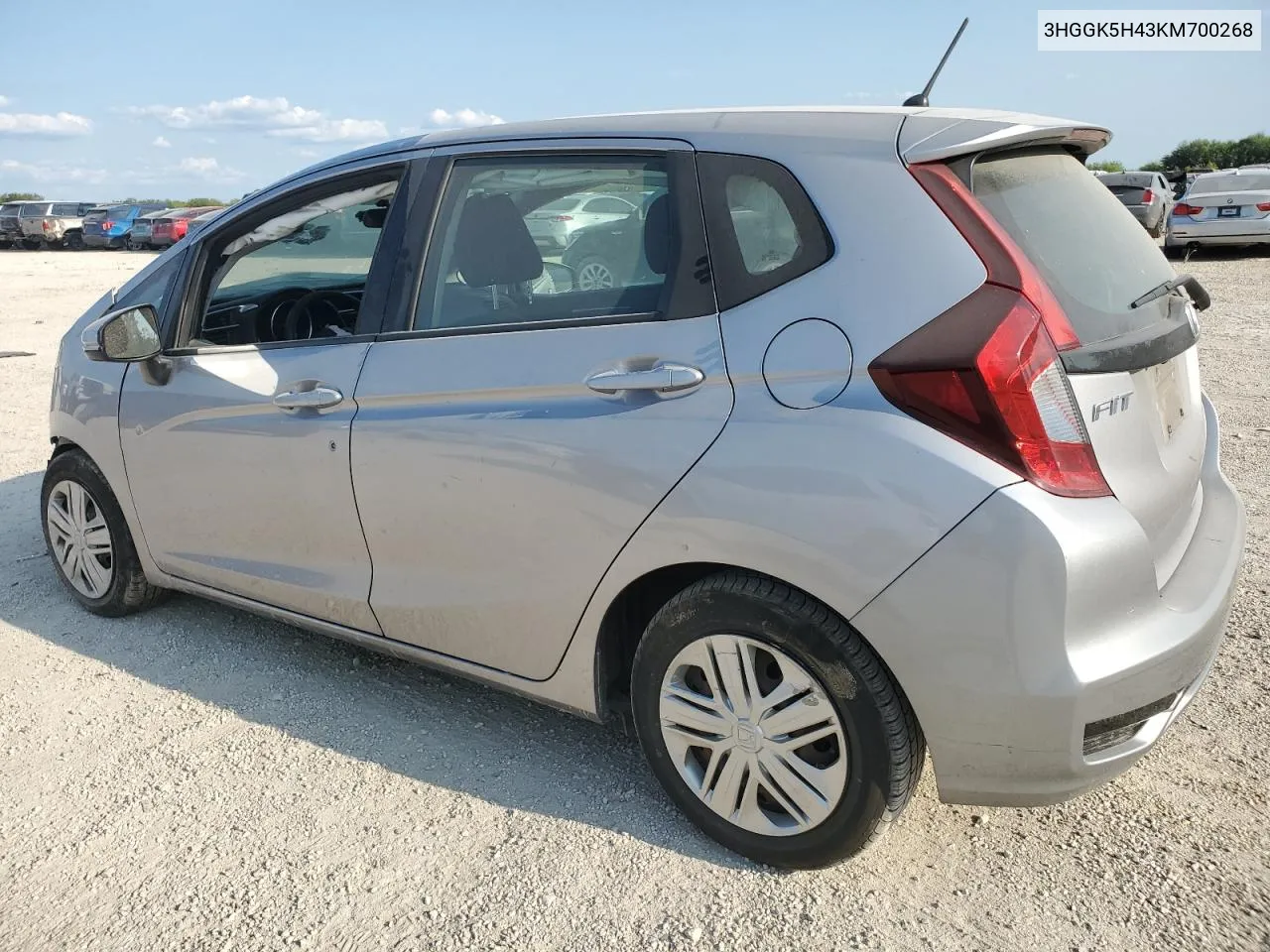 2019 Honda Fit Lx VIN: 3HGGK5H43KM700268 Lot: 71567104