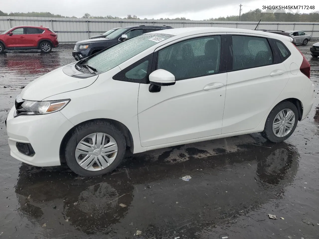 2019 Honda Fit Lx VIN: 3HGGK5H45KM717248 Lot: 71606924