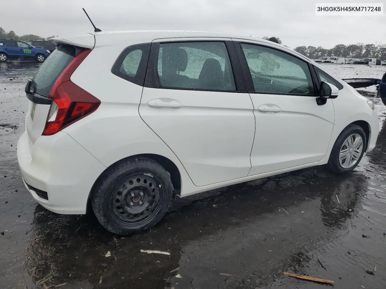 2019 Honda Fit Lx VIN: 3HGGK5H45KM717248 Lot: 71606924