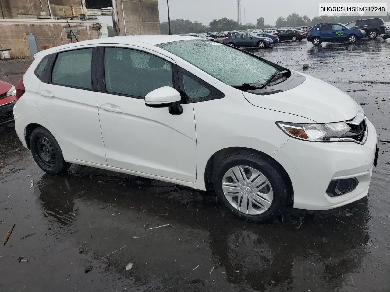 2019 Honda Fit Lx VIN: 3HGGK5H45KM717248 Lot: 71606924