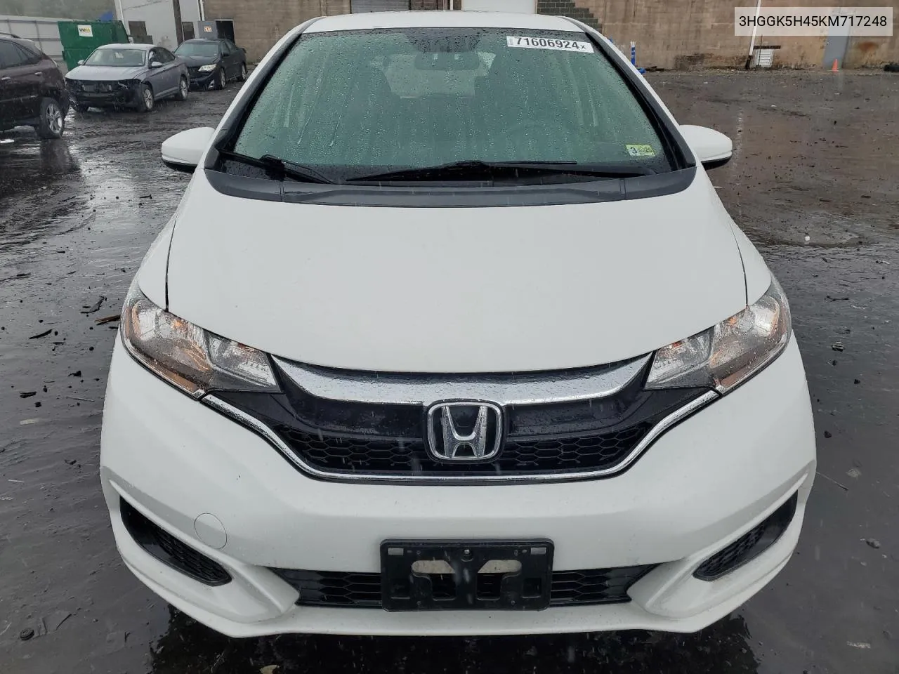 2019 Honda Fit Lx VIN: 3HGGK5H45KM717248 Lot: 71606924