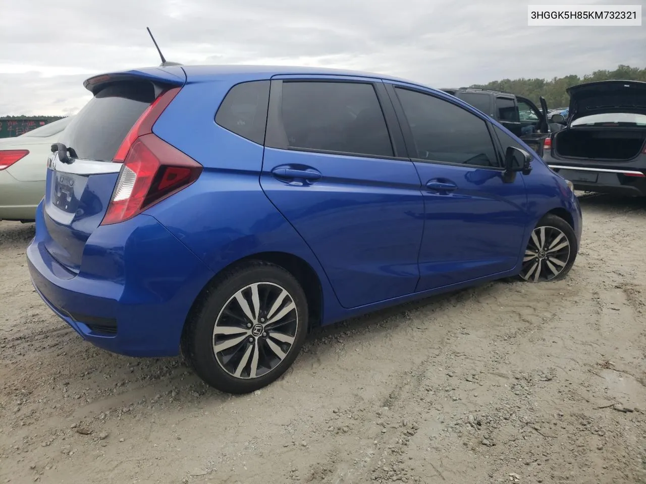 2019 Honda Fit Ex VIN: 3HGGK5H85KM732321 Lot: 71968514