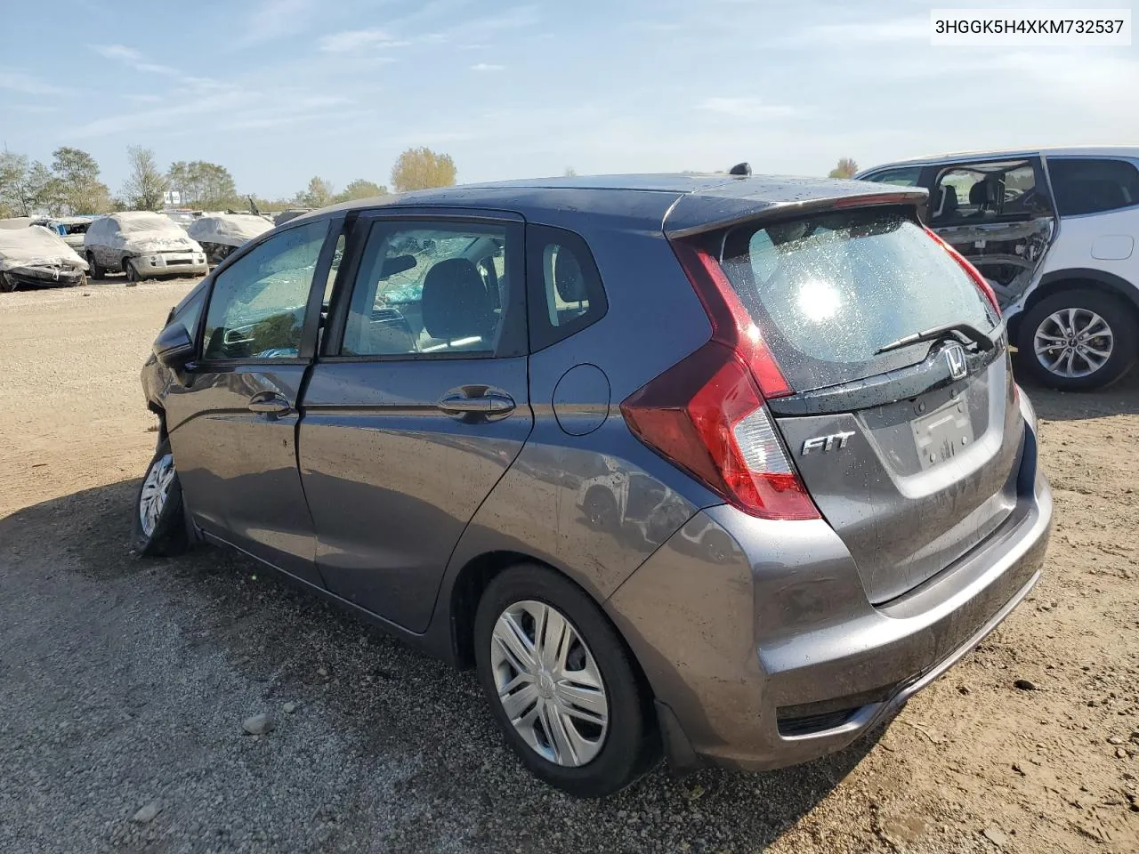 2019 Honda Fit Lx VIN: 3HGGK5H4XKM732537 Lot: 72055284