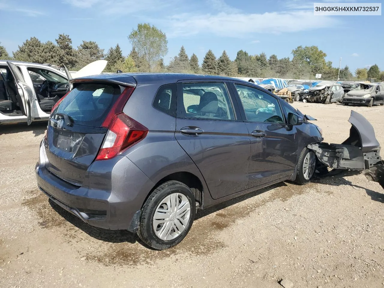 2019 Honda Fit Lx VIN: 3HGGK5H4XKM732537 Lot: 72055284