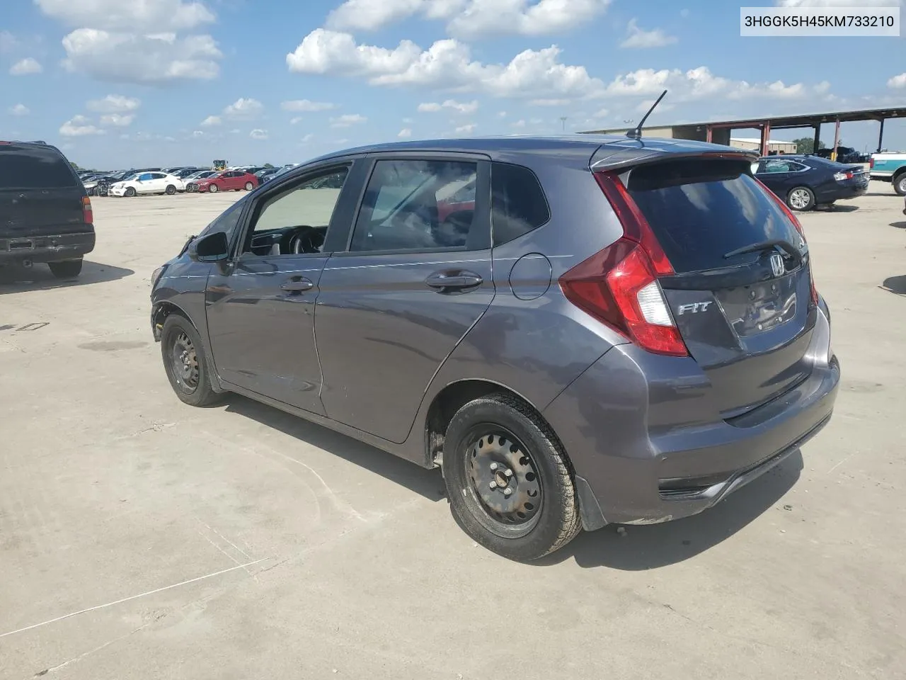 2019 Honda Fit Lx VIN: 3HGGK5H45KM733210 Lot: 72853514