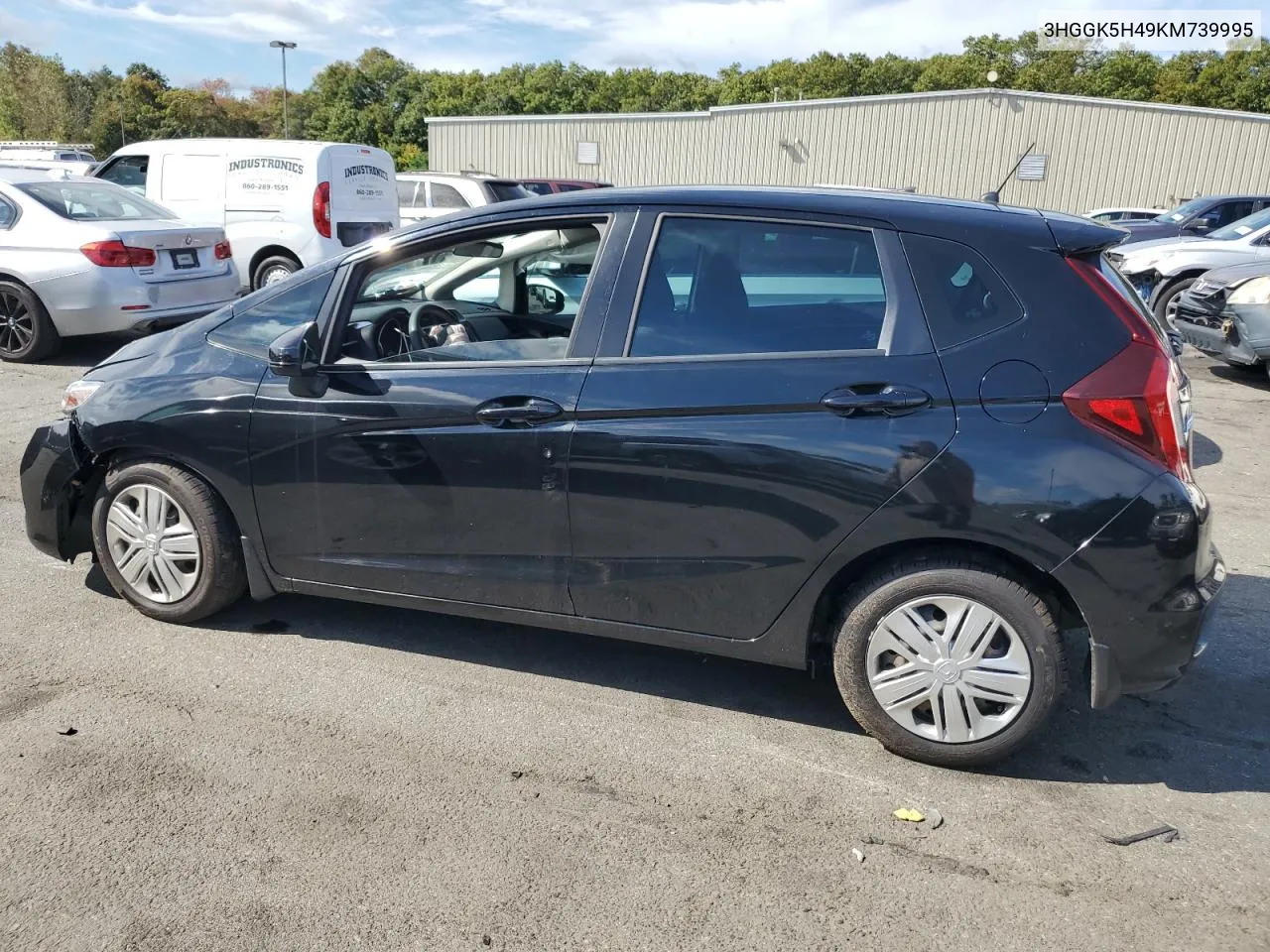 2019 Honda Fit Lx VIN: 3HGGK5H49KM739995 Lot: 73051464