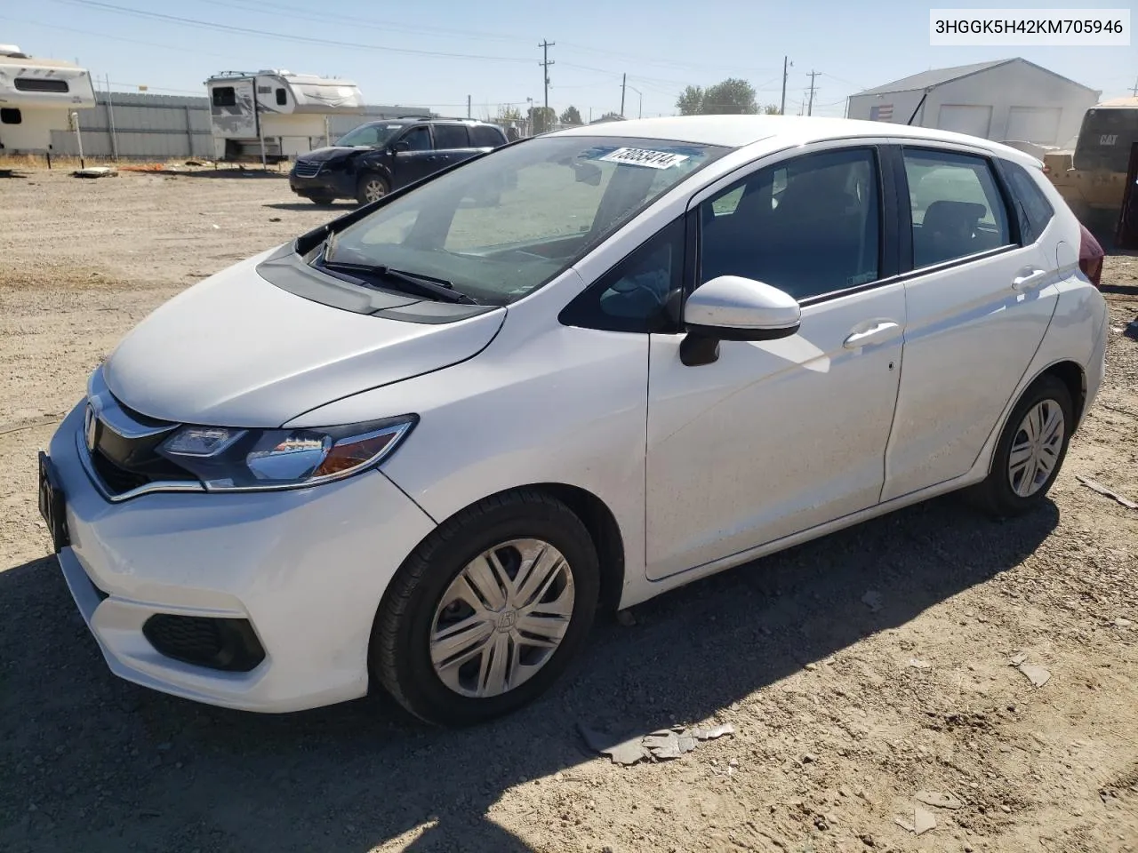 3HGGK5H42KM705946 2019 Honda Fit Lx