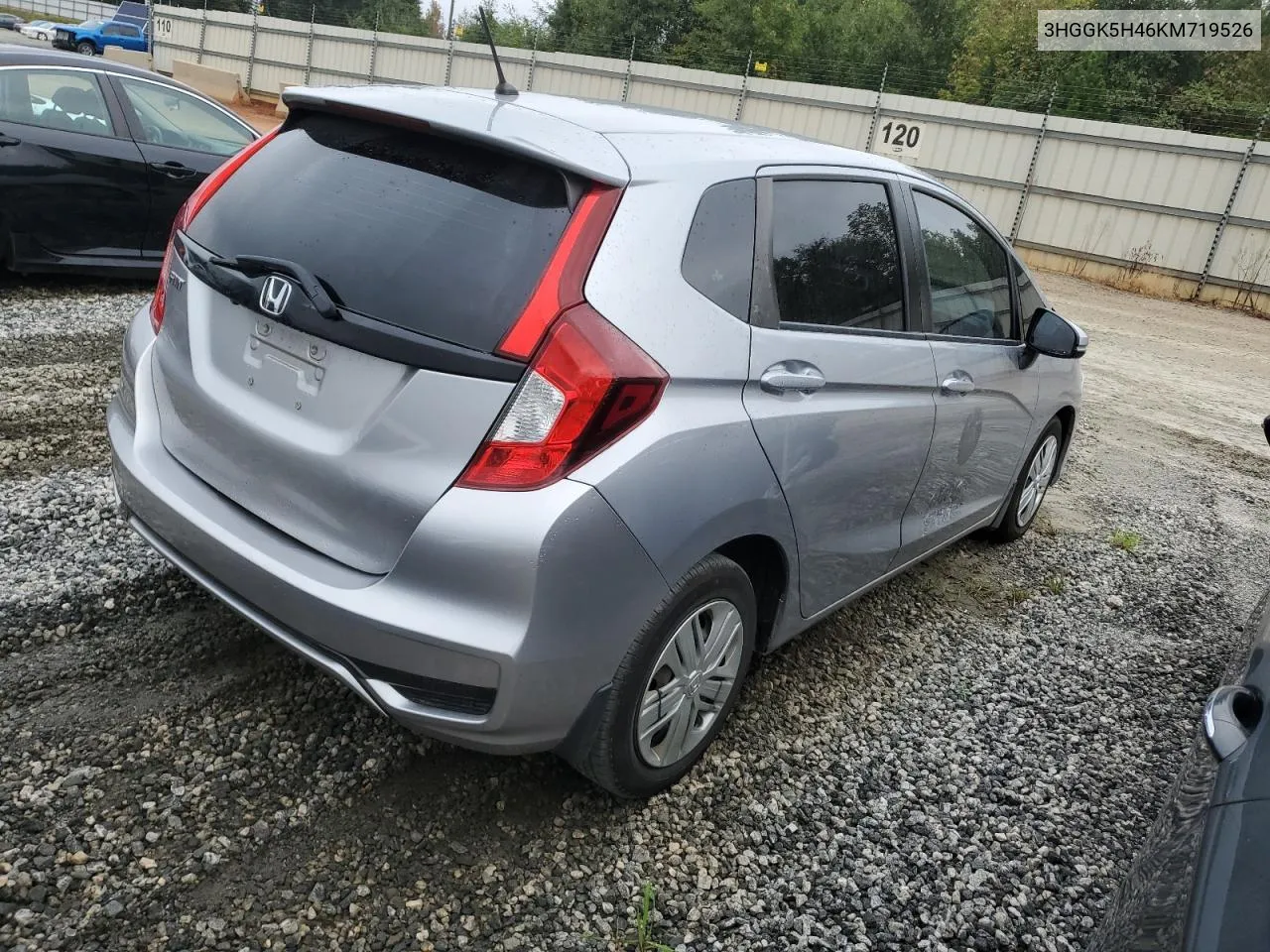 2019 Honda Fit Lx VIN: 3HGGK5H46KM719526 Lot: 73117254