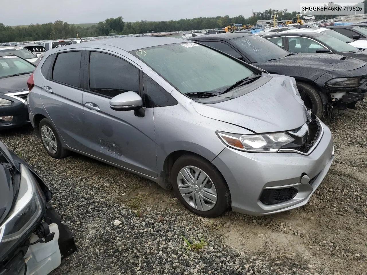 2019 Honda Fit Lx VIN: 3HGGK5H46KM719526 Lot: 73117254