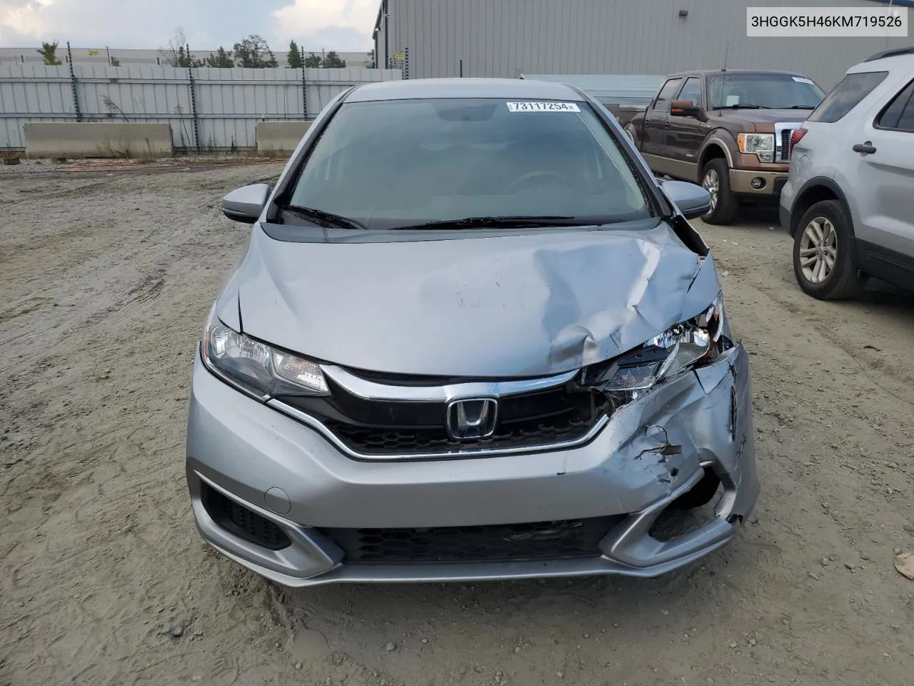 2019 Honda Fit Lx VIN: 3HGGK5H46KM719526 Lot: 73117254