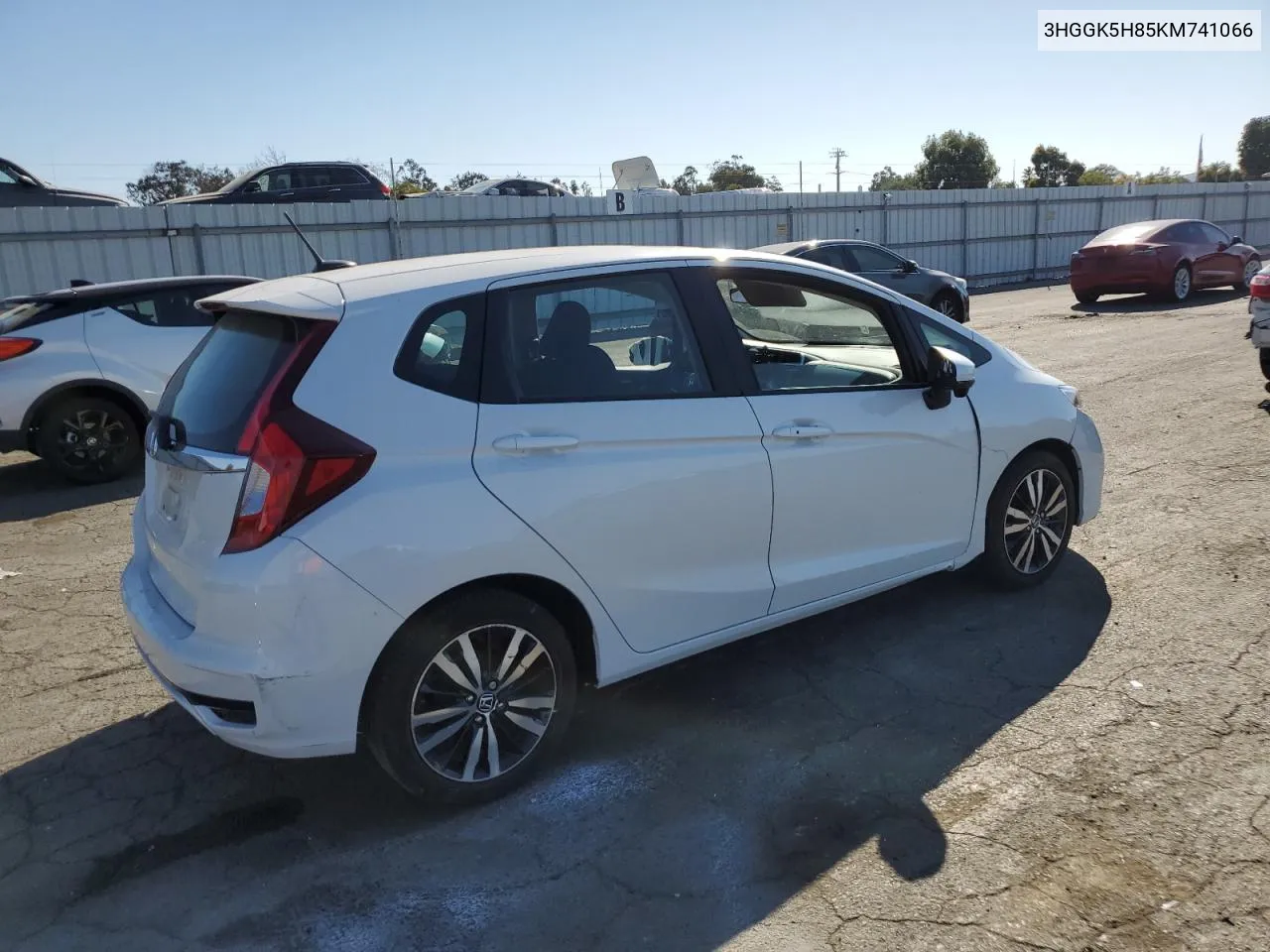 2019 Honda Fit Ex VIN: 3HGGK5H85KM741066 Lot: 73157634