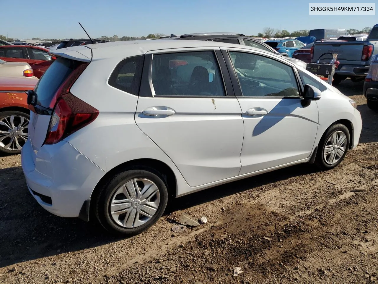 2019 Honda Fit Lx VIN: 3HGGK5H49KM717334 Lot: 73417774