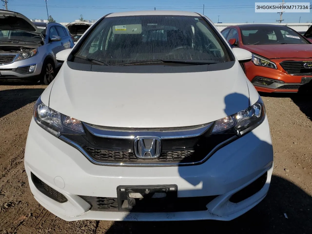 2019 Honda Fit Lx VIN: 3HGGK5H49KM717334 Lot: 73417774