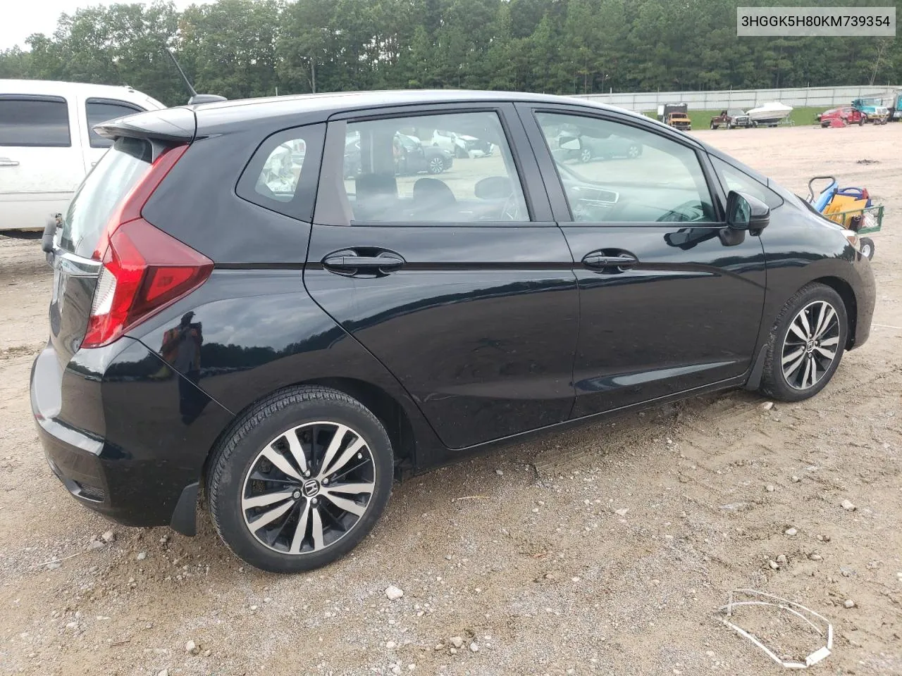 2019 Honda Fit Ex VIN: 3HGGK5H80KM739354 Lot: 73657554