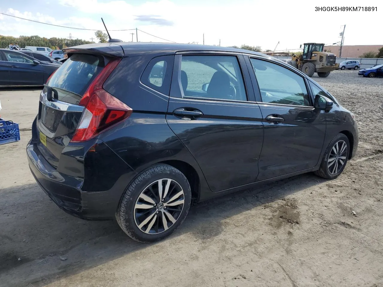 2019 Honda Fit Ex VIN: 3HGGK5H89KM718891 Lot: 74508554