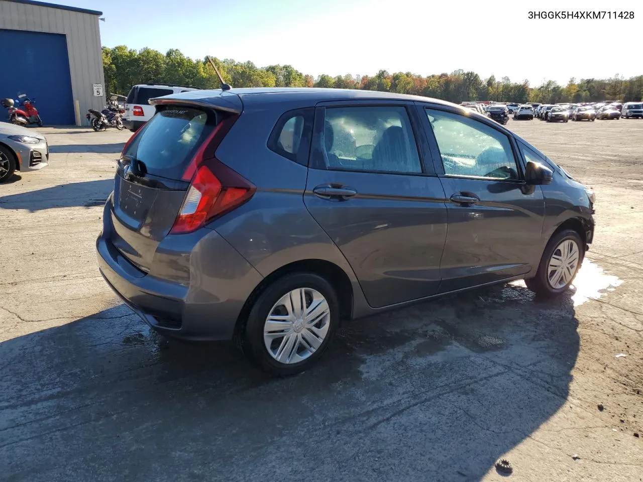 2019 Honda Fit Lx VIN: 3HGGK5H4XKM711428 Lot: 74891164