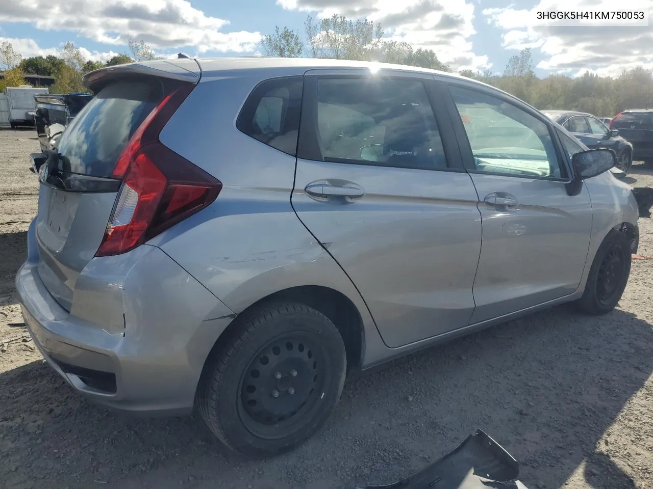 2019 Honda Fit Lx VIN: 3HGGK5H41KM750053 Lot: 75241164