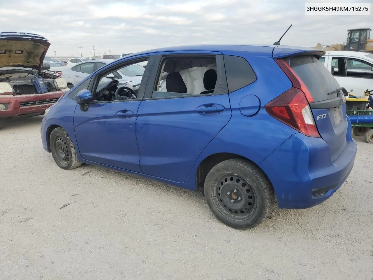 2019 Honda Fit Lx VIN: 3HGGK5H49KM715275 Lot: 76414104