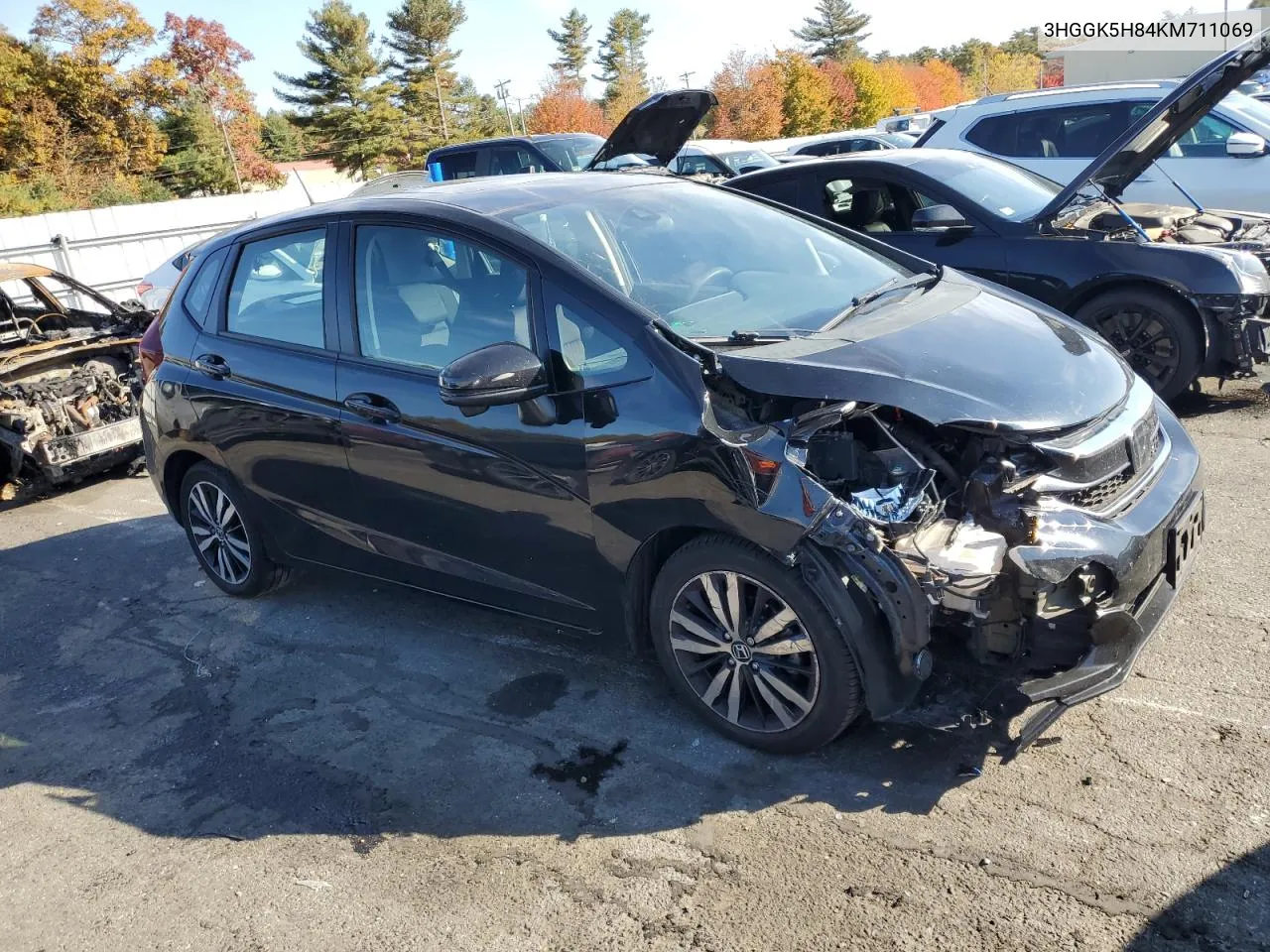 2019 Honda Fit Ex VIN: 3HGGK5H84KM711069 Lot: 76992044