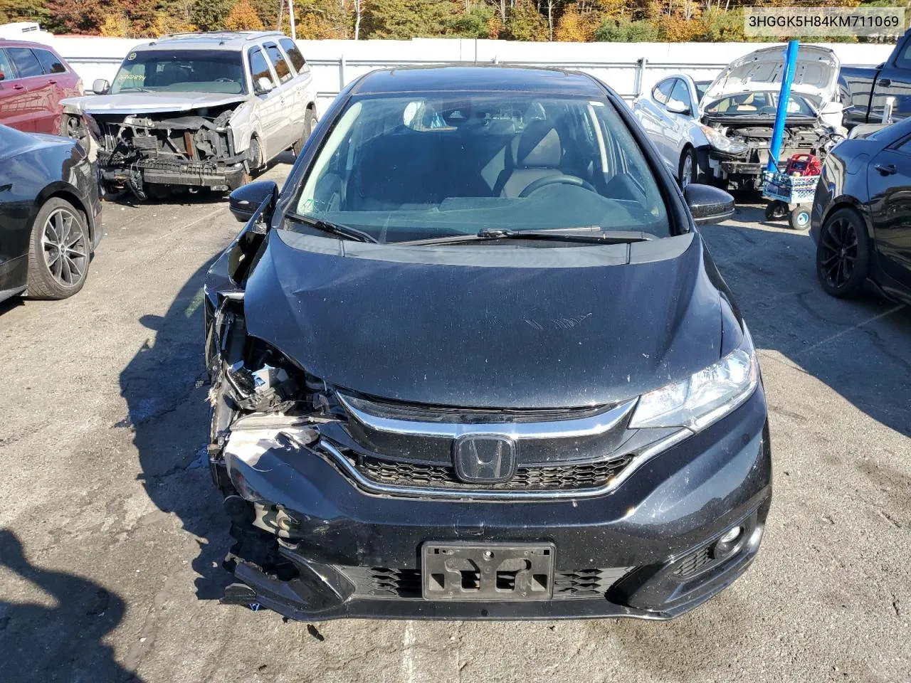 2019 Honda Fit Ex VIN: 3HGGK5H84KM711069 Lot: 76992044