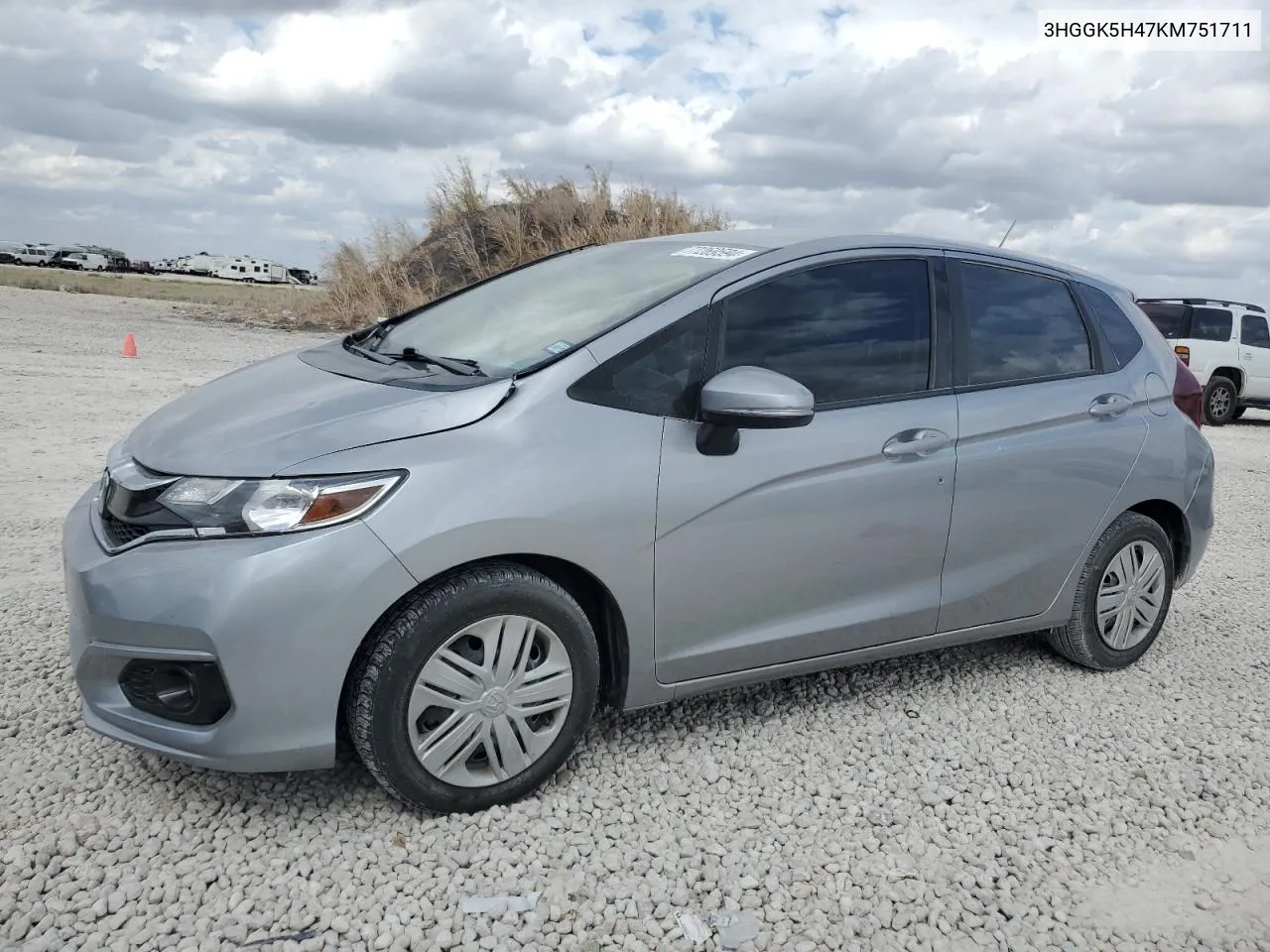 2019 Honda Fit Lx VIN: 3HGGK5H47KM751711 Lot: 77269594