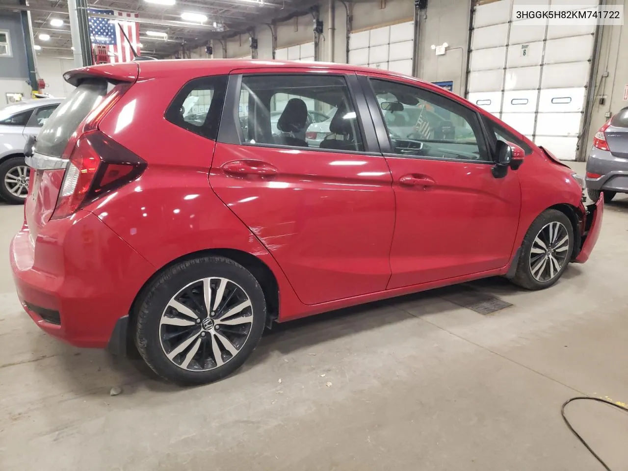 2019 Honda Fit Ex VIN: 3HGGK5H82KM741722 Lot: 77594874