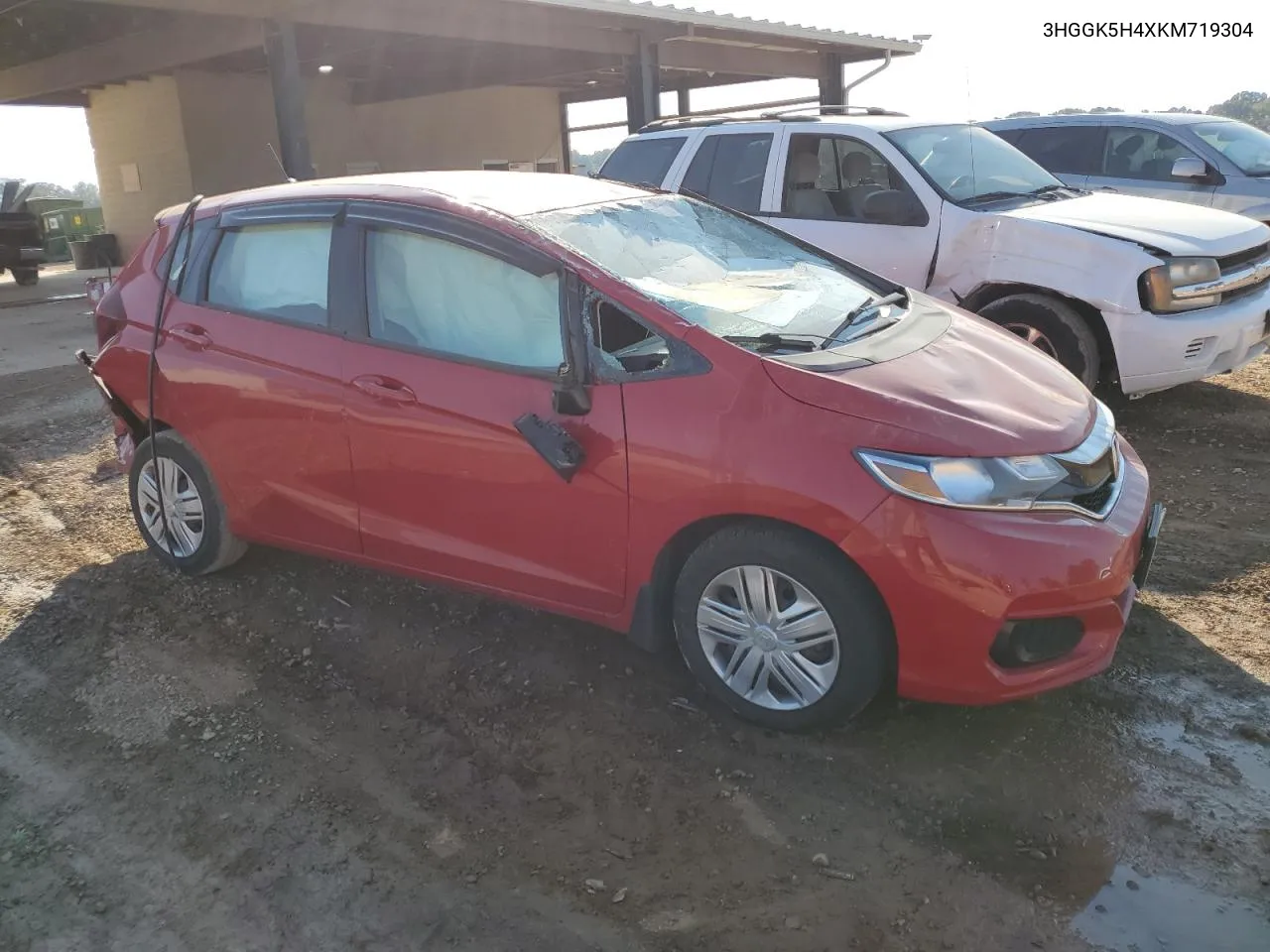 2019 Honda Fit Lx VIN: 3HGGK5H4XKM719304 Lot: 78607484