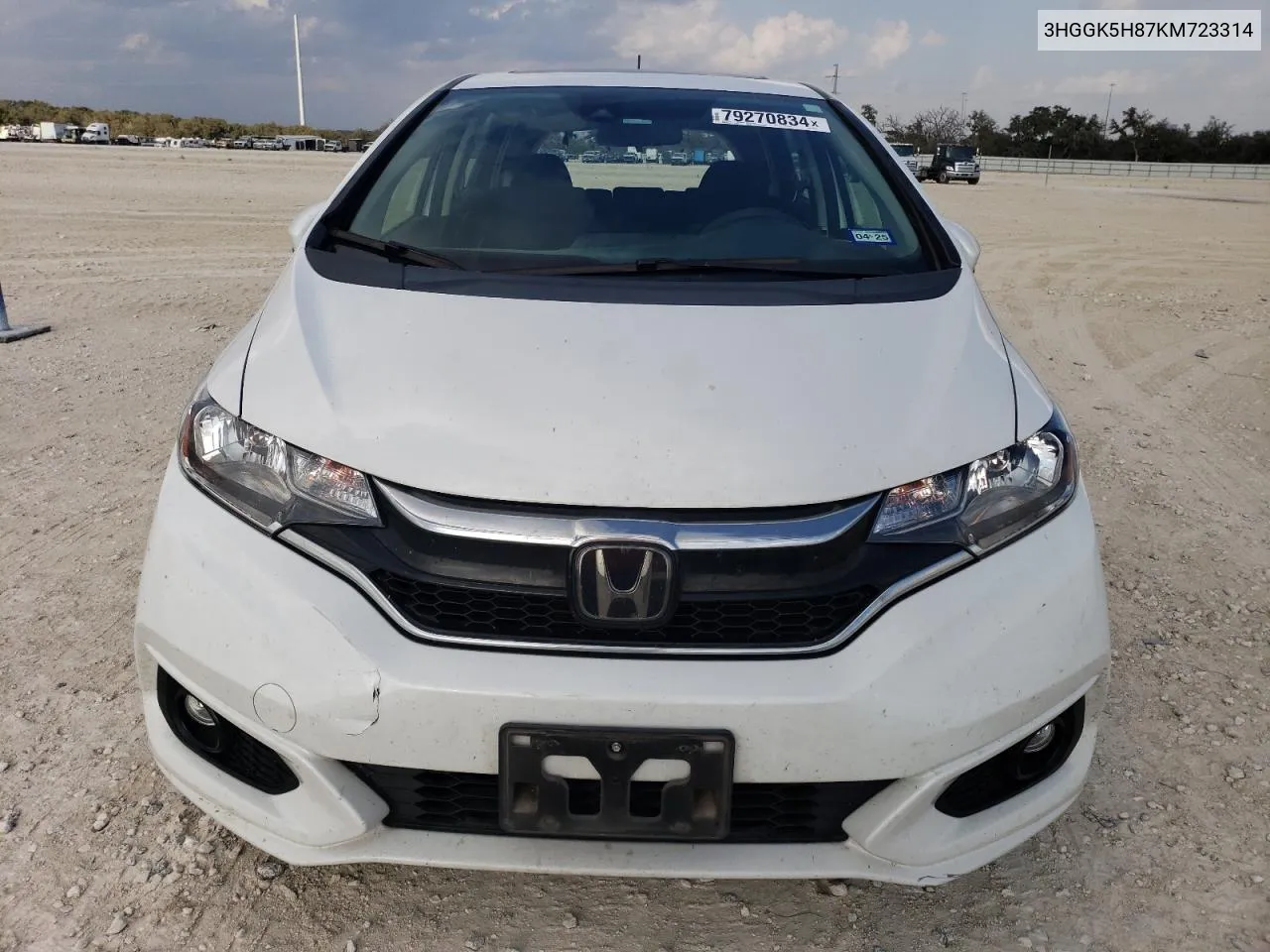 2019 Honda Fit Ex VIN: 3HGGK5H87KM723314 Lot: 79270834