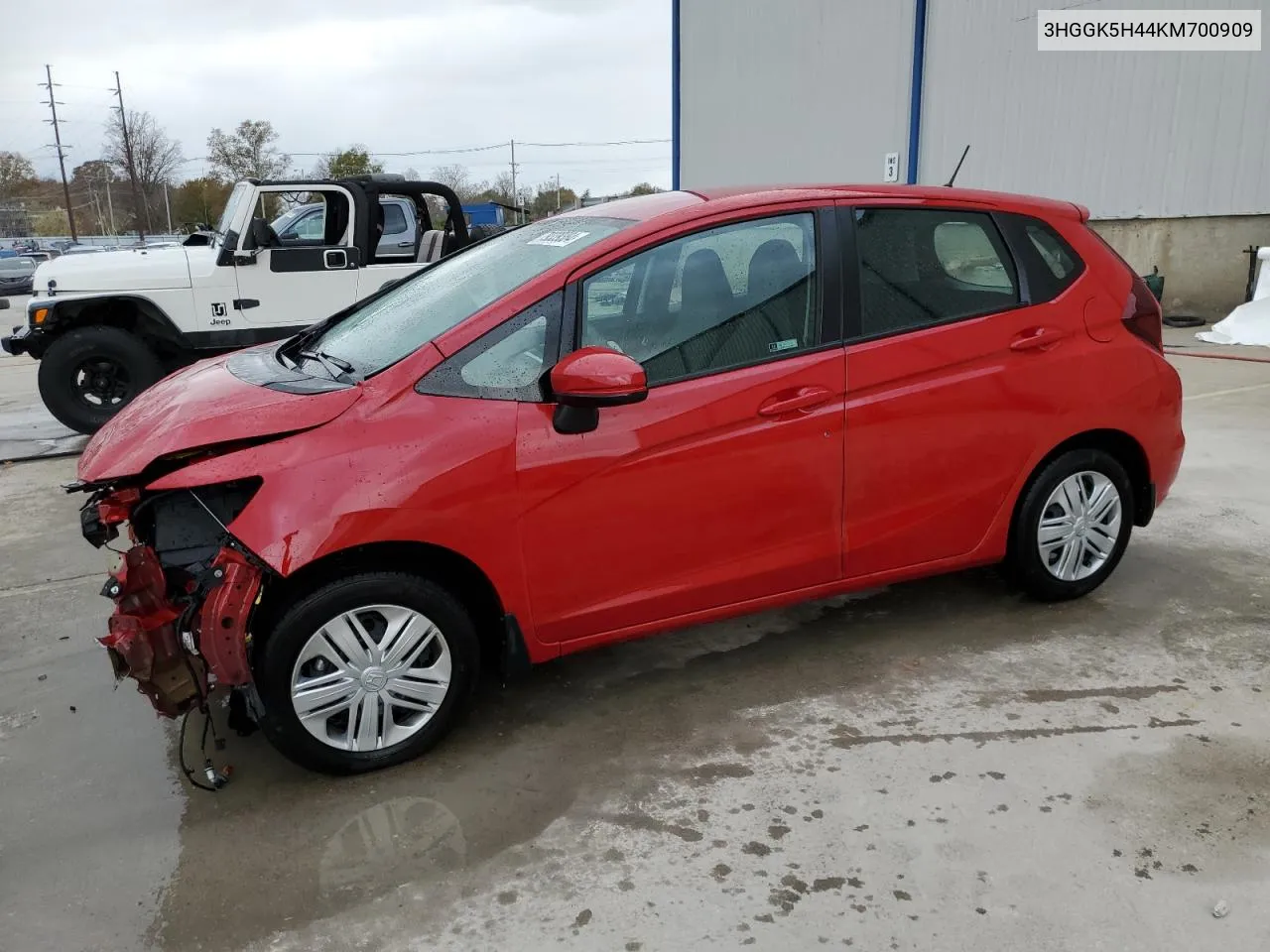 2019 Honda Fit Lx VIN: 3HGGK5H44KM700909 Lot: 79339384