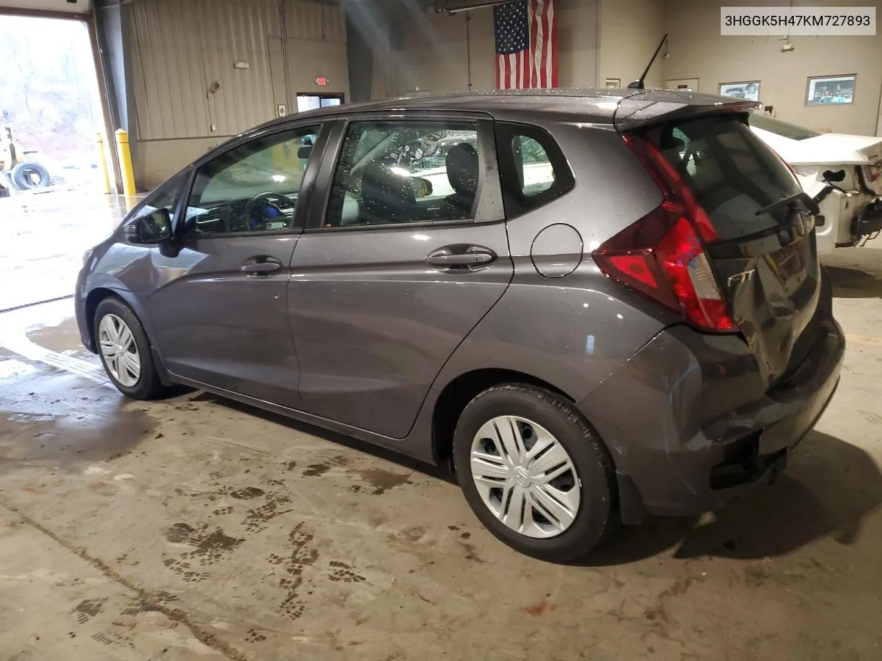 2019 Honda Fit Lx VIN: 3HGGK5H47KM727893 Lot: 80898934