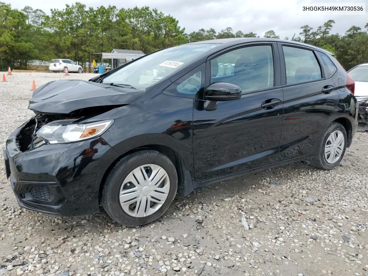 2019 Honda Fit Lx VIN: 3HGGK5H49KM730536 Lot: 81262314